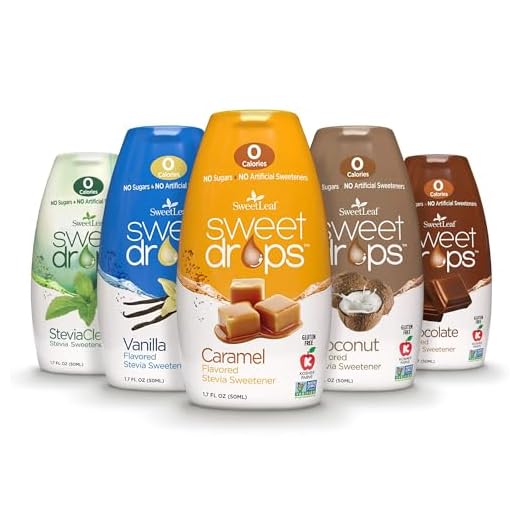 SweetLeaf Sweet Drops Stevia Liquid Sweetener Variety Pack - Sweeten and Flavor Foods, Keto Coffee with Sugar Free, Zero Calorie, Non-Glycemic Response SweetLeaf Stevia Drops, 1.7 Fl Oz Ea (Pack of 5)