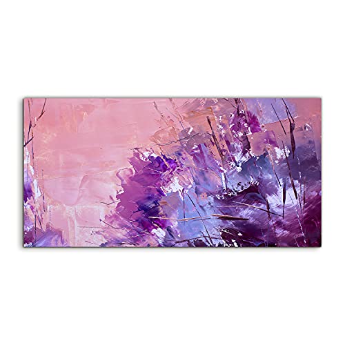 Image sur Verre Coloray 120x60cm Art Abstrait Décoration Murale Salon