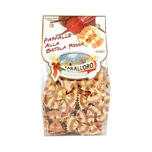 Beet Pasta Farfalle punase peediga, TARALL ORO, 250 g