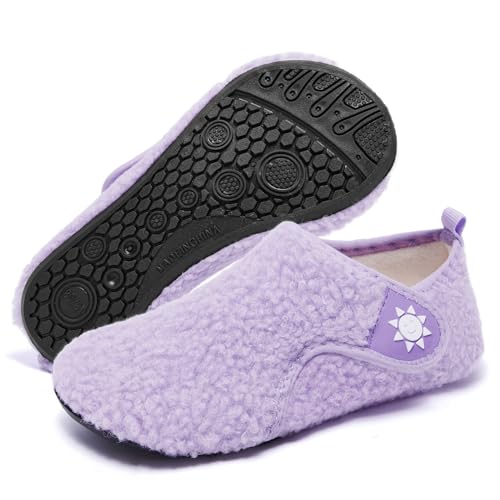 Limberun Zapatillas de estar por casa para niños y niñas, Mt3951 Purple, 30/31 EU