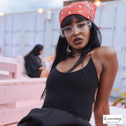 Rectangle Sunglasses for Women Driving Glasses 90s Vintage Fashion Narrow Square Frame Sunglasses3