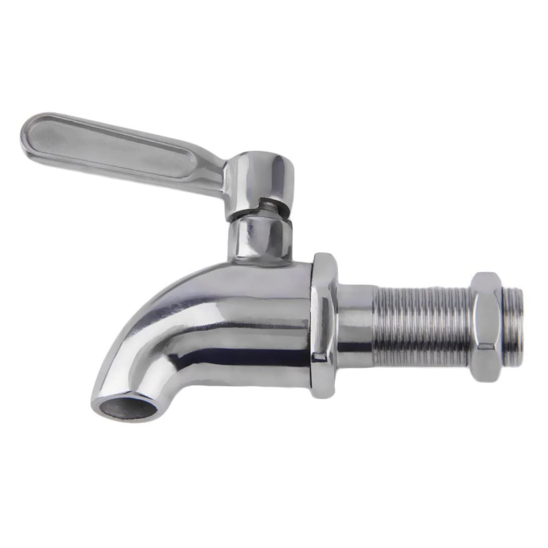 Stainless Steel Beverage Drink Dispenser Wine Barrel Spigot Faucet Tap