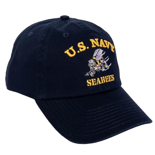 Gorra Bordada de Baseball Ajustable United States Navy miniatura 1