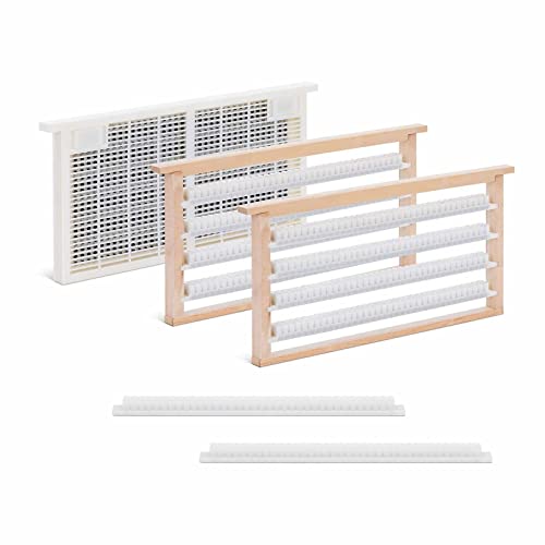 Wiesenfield WIE-BE-32 Königinnen-Zuchtsystem Kunststoff 483 x 232 x 42 mm Königinnen-Zuchtkasten Königinnen-Zucht-Set Aufzucht-Set