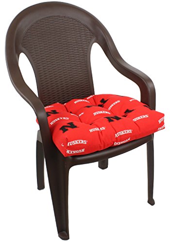 Image of Everything Comfy College Covers Nebraska Cornhuskers Indoor Outdoor Seat Cushion Patio D Cushion