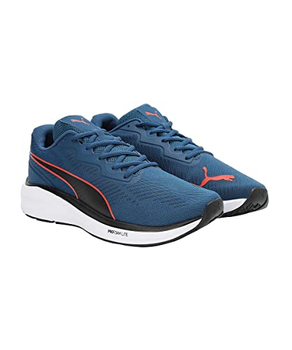Image of Puma Unisex-Adult Aviator Profoam Sky Sailing Blue-Cherry Tomato Running Shoe - 13 UK (37661503)