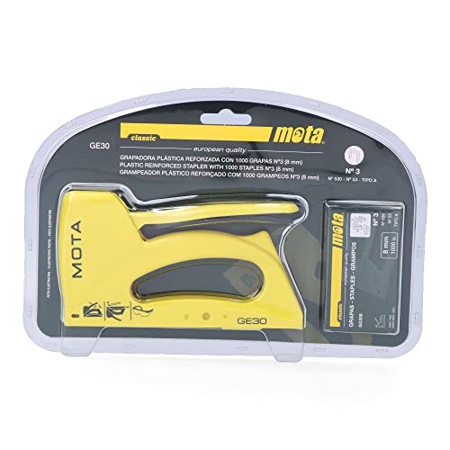 Agrafeuse CLASSIC Nº 3 MOTA GE30 pour organiser les cours et dossiers