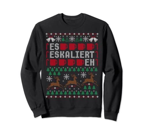Il s'étend eh Ugly Christmas Sweater Renne Reh Weihnacht Sweatshirt