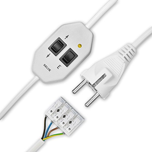 Preisvergleich Produktbild Motoreinstellschalter / Einstellschalter / Einstellkabel für SELVE SE Pro, 4 Anschlussadern, Art.: 290103 + GRATIS EVEROXX®-Phasenprüfer