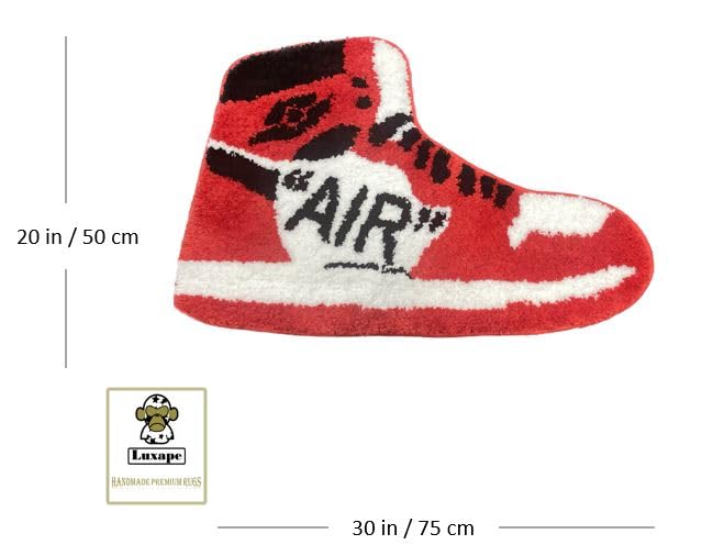 Tapete Sneaker Handmade y Premium 75 cm miniatura 3