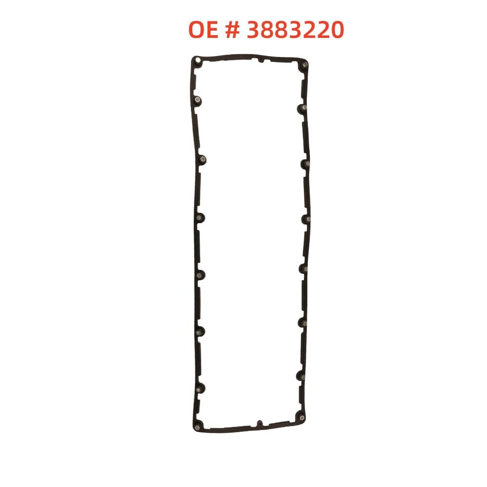 rullo bilanciere scarico Adatto per Cummins M11 L10 ISM 3883220 Coperchio leva bilanciere/Guarnizione coperchio valvola punteria scarico