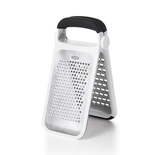 OXO Good Grips Etched Two-Fold Grater,Steel,One Size by OXO - Used condition - CA$23.87