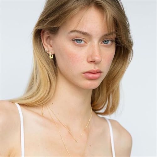 Dachshund Dog Hoop Small Earrings for Women 925 Sterling Silver Hypoallergenic Animal Earring Cute Dainty Tiny Puppy Dog Earrings for Pet Lover Bff 5