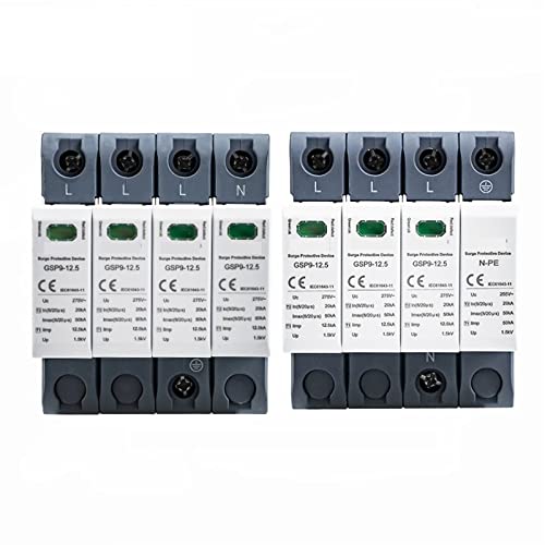 Parafoudre 3P N parafoudre 275VAC GSP9 dispositif de parasurtenseur 12.5KA