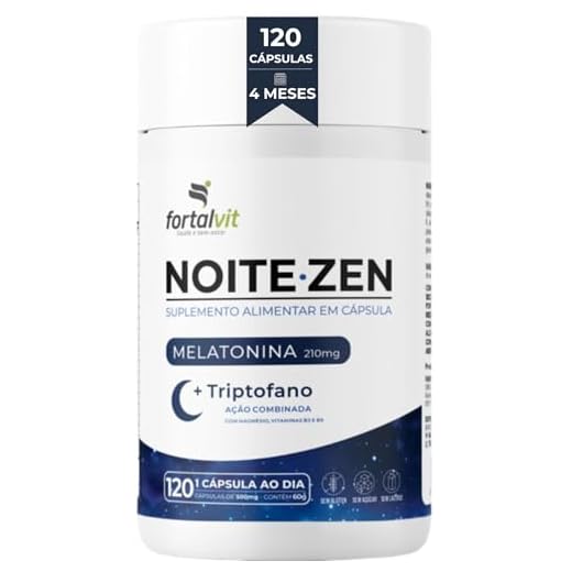 Noite.zen - Melatonina E L-Triptofano