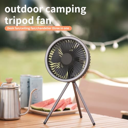 Ventilateur de plafond de camping sans fil à grande autonomie 10000mAh