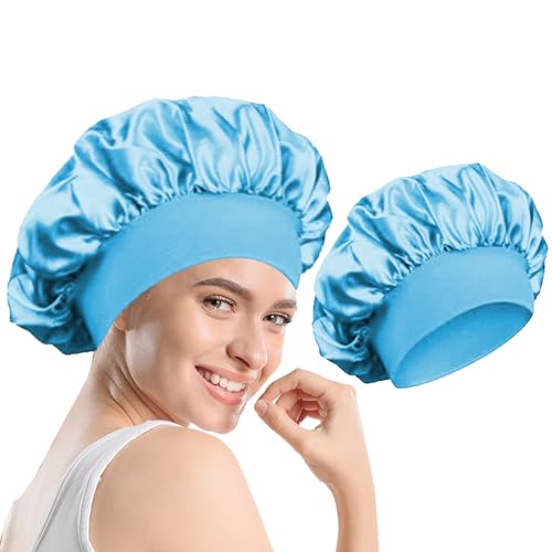Trlreq Satin-Haube blau M/L SM-1pcsblue
