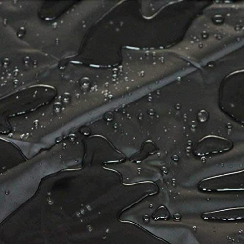 Funda para mesa de billar impermeable negra y protector de poliéster UV 6