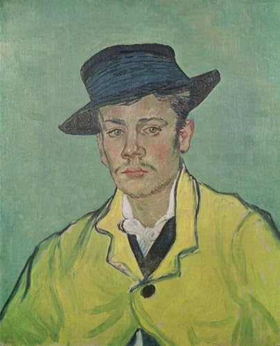 Toile Portrait d'Armand Roulin Van Gogh pour Sublimer un Mur Vide 60x90cm