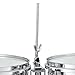 Meinl Percussion HT1314CH Headliner Series Steel Timbales With Chrome Finish and Stand