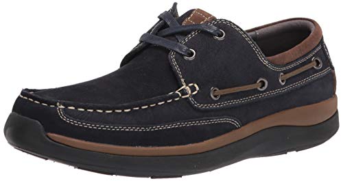 Image of Propet Mens Pomeroy Boat Casual Shoes - Black