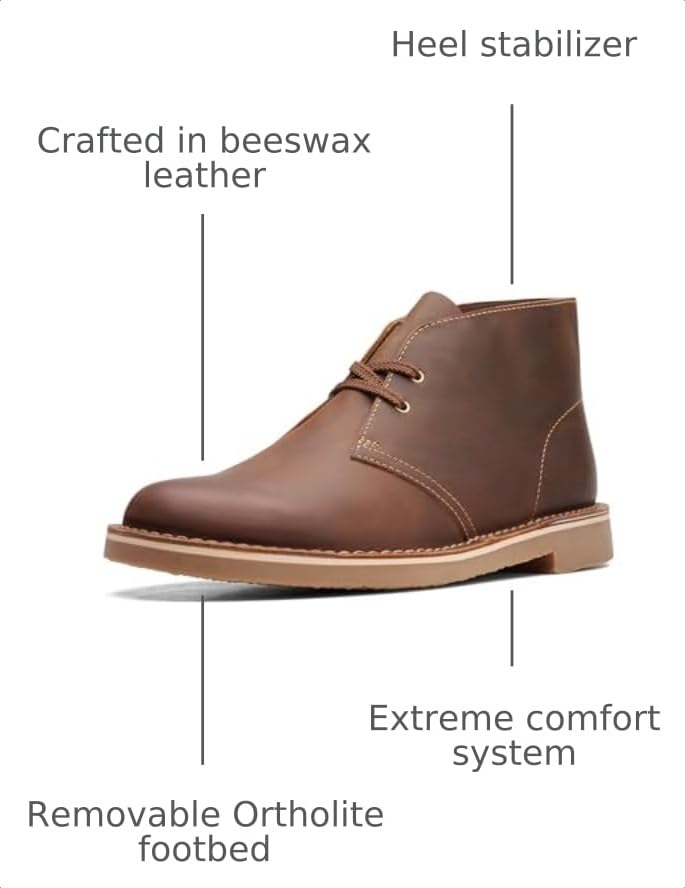Image of Clarks Men's Bushacre3 Chukka Boots