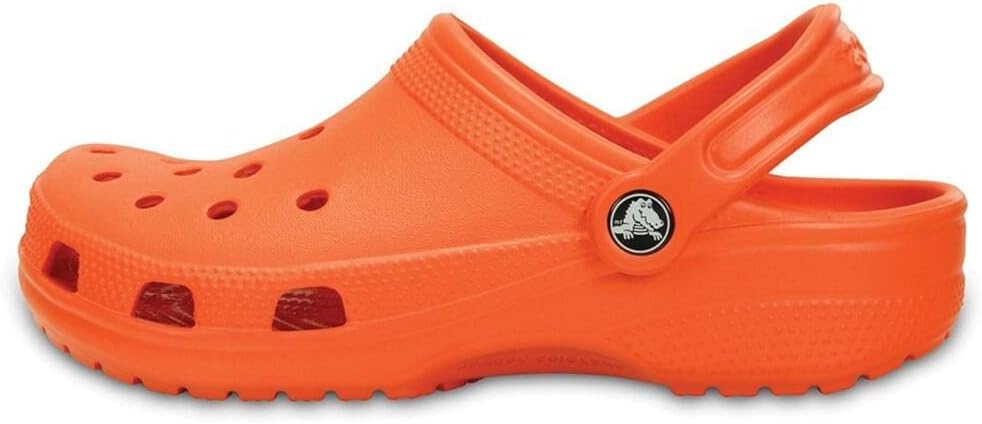 Crocs Unisex's Classic Clogs 3 UK Men/ 4 UK Women Tangerine