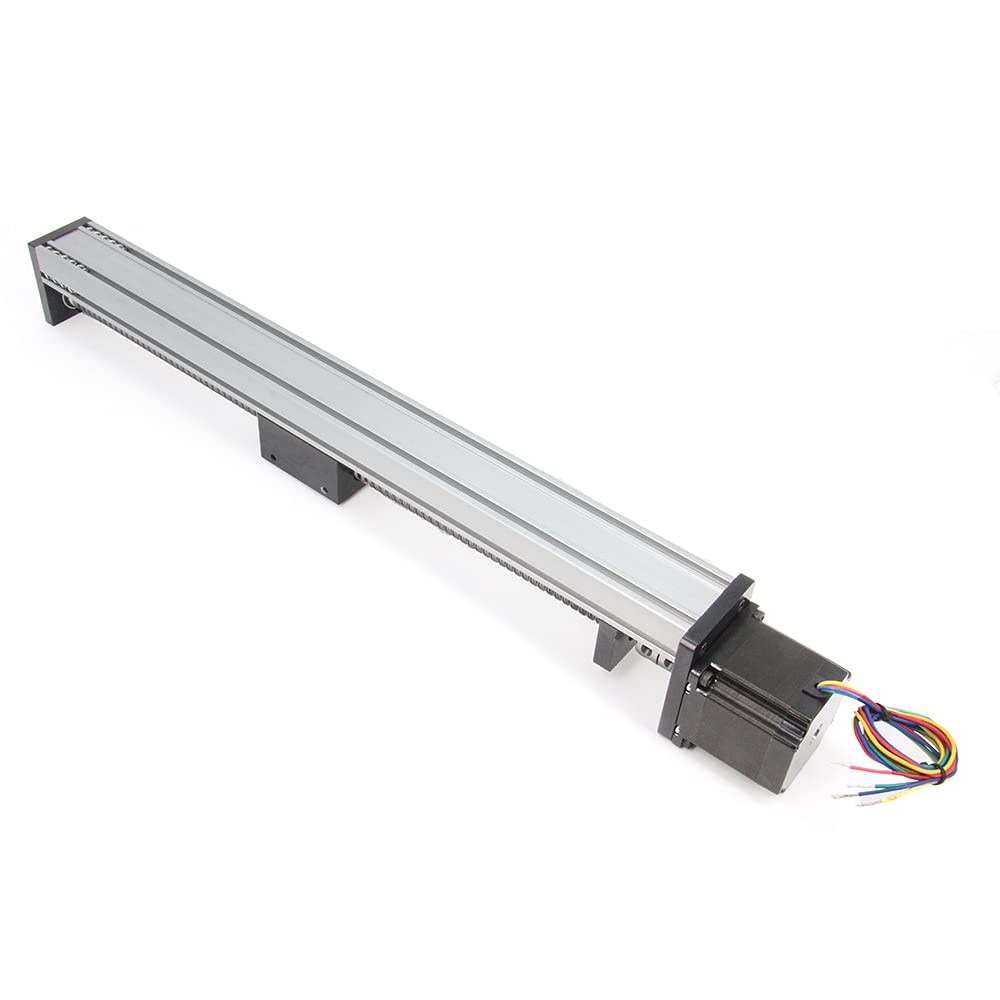Actuador de etapa lineal de viaje de 350 mm de longitud con carriles lineales cuadrados Tornillo de bola SFU1605 con motor paso a paso NEMA23 para DIY CNC Router Parts X Y Z Axis