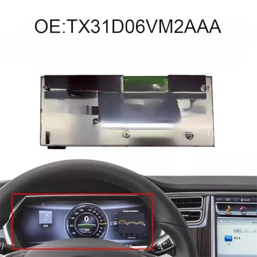 Pantalla digital de 12.3" para Tesla Model S y X de 2012 a 2016 TX31D06VM2AAA1 3