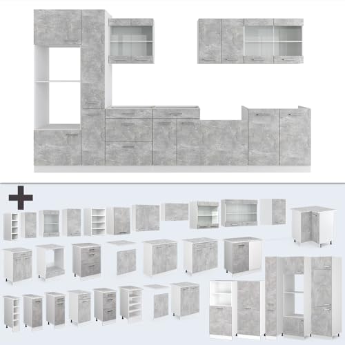 Keukenrek R-Line Wit 40 cm , AP Antraciet Vicco | Wit | Onderkast met planken 40 cm, WB antraciet | 406673139595806 Keukenrek R-Line Wit 40 cm , AP Antraciet Vicco | Wit | Onderkast met planken 40 cm, WB antraciet | 406673139595806