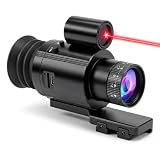 Night Vision Monocular, 4K Digital Night Vision Scope with 850nm IR Illuminator, 4X Zoom, 1080P...