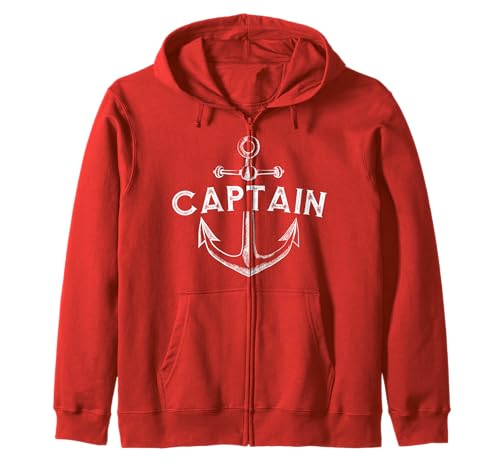 Bootsbekleidung für Kapitäne - Vêtement de capitaine avec ancre de bateau Sweat à Capuche