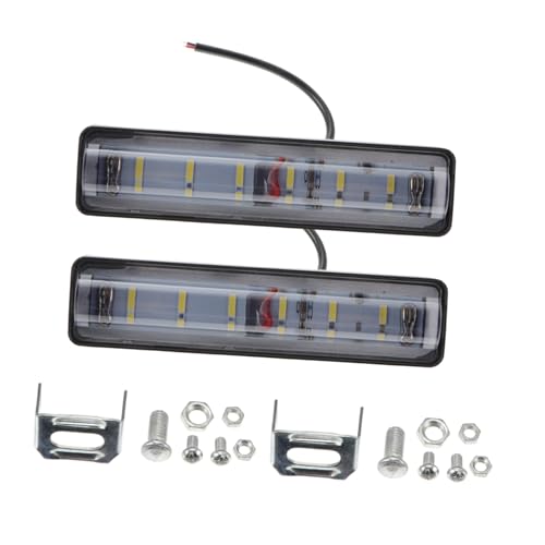 ELAYARD 2個 ワークライト 日行灯 防水車用作業灯 広角スポット フラッドビーム 夜間運転サポート