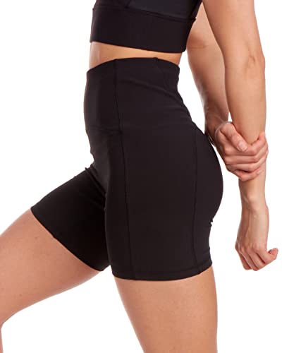 Spyder-Womens-Active-Shorts-Performance-Dry-Fit-High-Waisted-Ribbed-Bike-Shorts-S-XL Spyder-Womens-Active-Shorts-Performance-Dry-Fit-High-Waisted-Ribbed-Bike-Shorts-S-XL