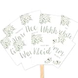 Brautkleid Anprobe Postkarten Set 8 Stück A6 Karten zur Hochzeit Say Yes To The Dress Romantisch