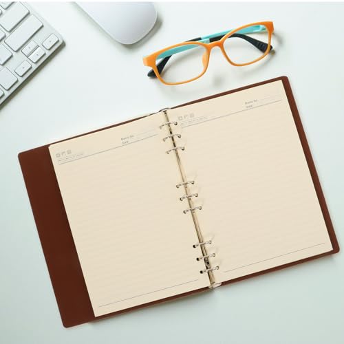 Cuaderno cómodo para estudiantes libreta ligera de anillas 4