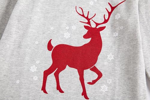 Demifill Toddler Boys Christmas Reindeer Pajamas Kids Holiday Pajamas Girls Snowman Sleepwear Santa Pjs3