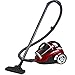 Price comparison product image OGOUGUAN Karl Aiken Vacuum Cleaner, Bagless Cylinder Vacuum Cleaner, Anti-allergen HEPA Filter, Multi-cyclonic Technology with No Loss of Suction & Pet Turbo Head Ideal for Animal Fur & Hair,Red