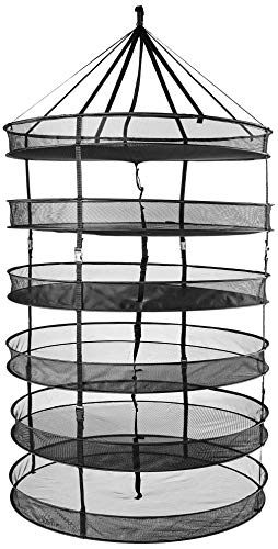 Grower's Edge Dry Rack w/ Clips 3 ft