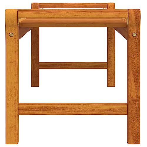 Mokuyary Couchtisch 100x50x50 cm Massivholz Akazie, Wohnzimmertisch Couch Tisch für Wohnzimmer, Büro, Kleine Räume Sofatisch – Bild 6