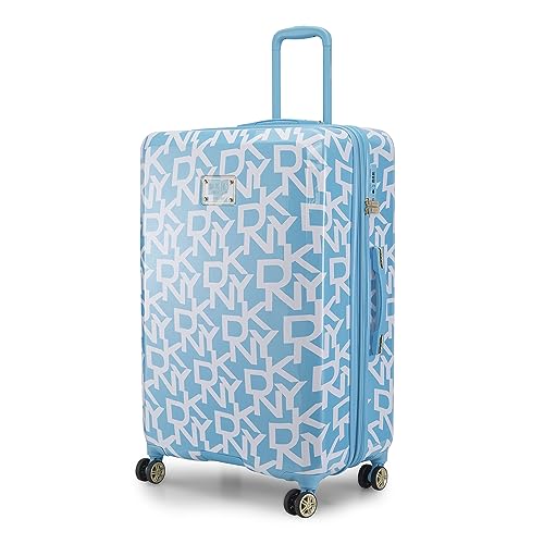 Image of DKNY Deco Signature Range Blue Color 28 inch Large Trolley