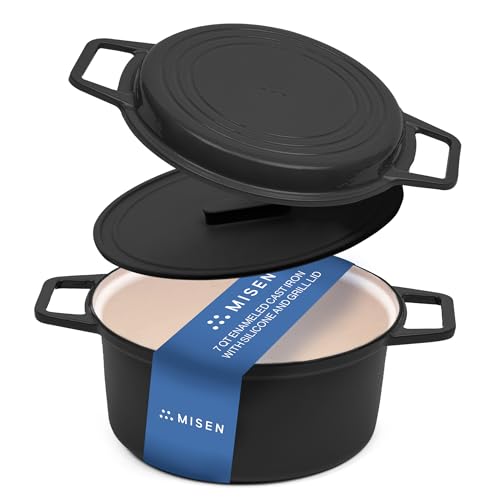 Misen Enameled Cast Iron Dutch Oven
