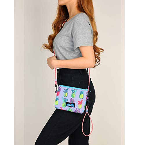 Image of KAVU Renrose Crossbody Wallet with Rope Strap