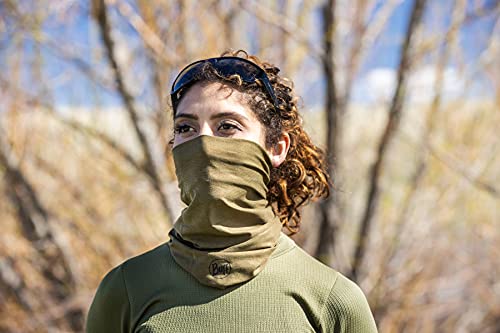 Image of Buff CoolNet UV Neck Gaiter, UPF 50 Sun Protection, Breathable, Versatile, Quick Dry Face Mask, Solid Colors, Adult Size
