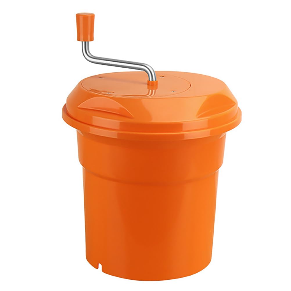 Essoreuse à salade commerciale, grande capacité de 2,5 l, séchoir manuel à main, pour restaurants, maison, cuisine, lave-fruits et légumes