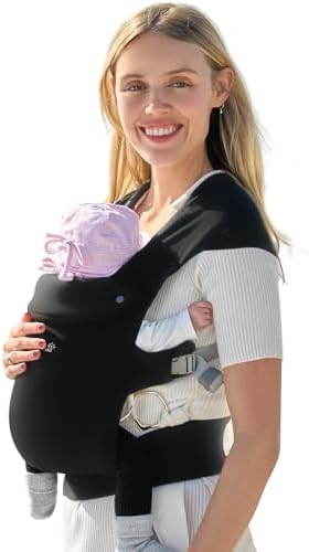 GROWNSY Baby Carrier Newborn to Toddler, Cozy Baby Wraps Carrier,...