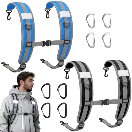 Outus 2 Pack Beach Chair Backpack Straps Adjustable Shoulder Carry