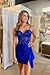Ztikolen Red Lace Satin Short Dress 2025 | Mini Bodycon Prom Gown for Homecoming & Spring Dance Galas Size 0