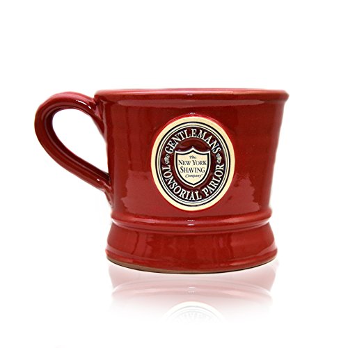 The New York Shaving Company Shaving Mug Red