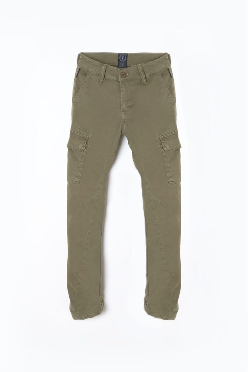 El Tiempo de Cerezas Pantalones Kalvin Tapered Arqueado Caqui